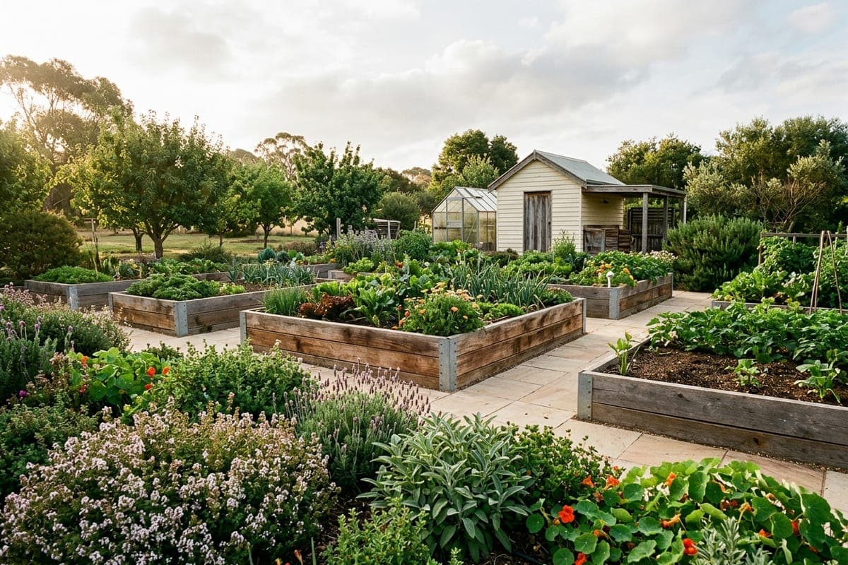 Raised garden beds