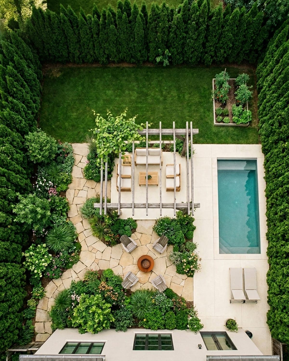 Privacy hedge ideas for the side that faces the street