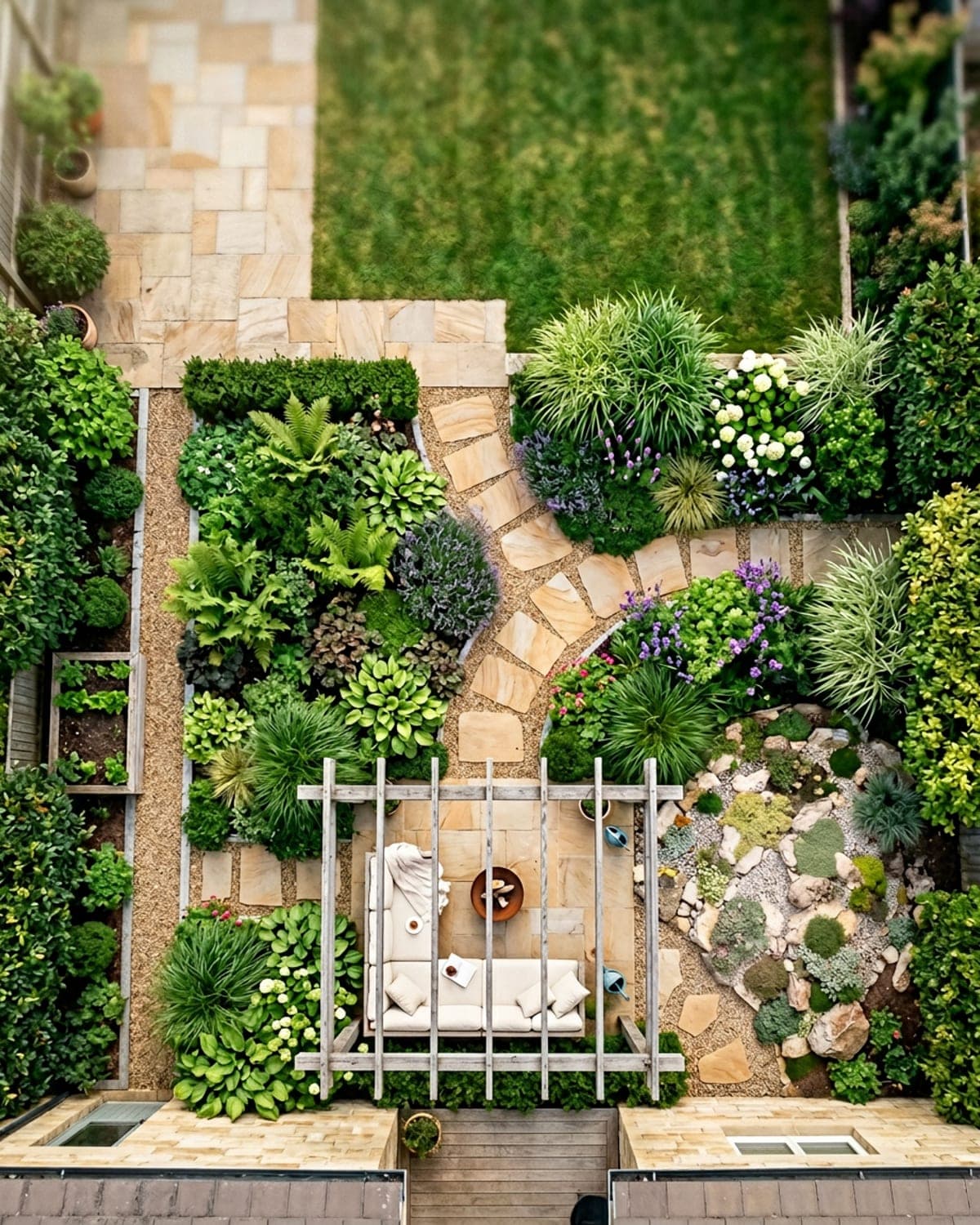 Rock garden ideas for the no-lawn yard